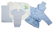 Essential Newborn Baby Boy 7 Piece Layette Set