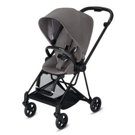 CYBEX Mios 3-in-1 Travel System Matte with Black Details Baby Stroller – Manhattan Grey