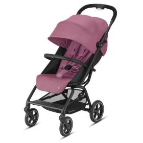 CYBEX Eezy S + 2 Magnolia Pink Travel Strollers 360 Degree Twist