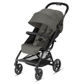 CYBEX Eezy S + 2 Soho Grey Travel Strollers 360 Degree Twist