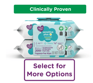 Parent's Choice Sensitive Plus Baby Wipes 200ct