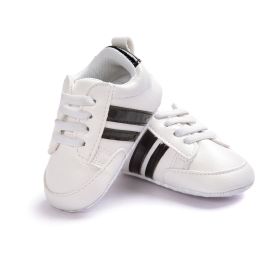Baby Boy Girl Moccasins Shoes Infant PU Leather Non-slip Soft Newborn Sneakers (Option: 15-110)