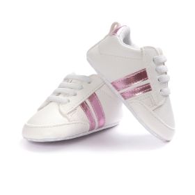 Baby Boy Girl Moccasins Shoes Infant PU Leather Non-slip Soft Newborn Sneakers (Option: 7-130)