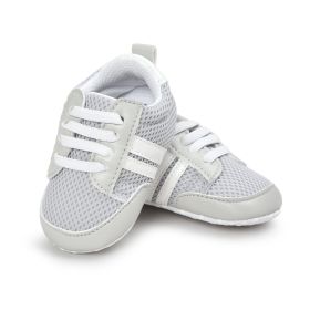 Baby Boy Girl Moccasins Shoes Infant PU Leather Non-slip Soft Newborn Sneakers (Option: 4-110)