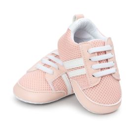 Baby Boy Girl Moccasins Shoes Infant PU Leather Non-slip Soft Newborn Sneakers (Option: 11-130)