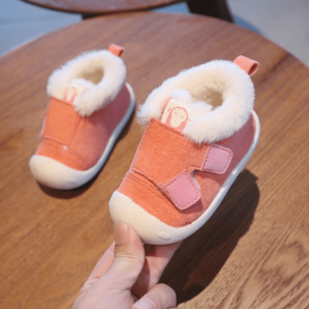Children's Toddler Shoes (Option: Orange Pink-20-With Logo)