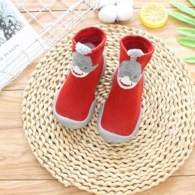 Children floor socks (Option: Red-13.5cm)