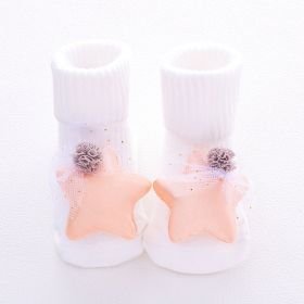 Baby socks (Option: Bow stars-S)