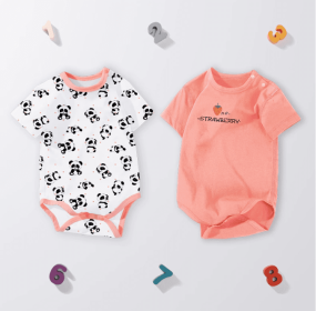 baby-boys 2-pack Short Sleeve Variety Onesies Bodysuits (size: 73cm)