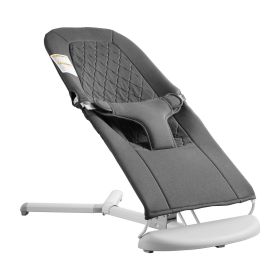 VEVOR Baby Bouncer Folding Bouncer Seat Chair for Babies with 2 Reclining Angles (Default: Default)